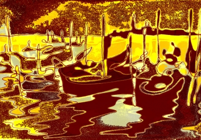 Venedig_Gondeln_01c